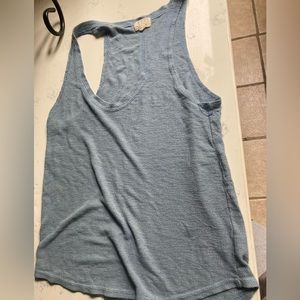 Pst baby blue top